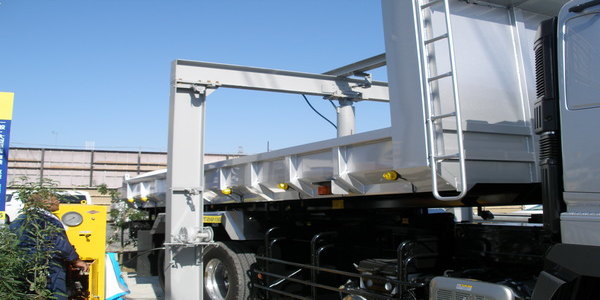 自重計測定検査実施中